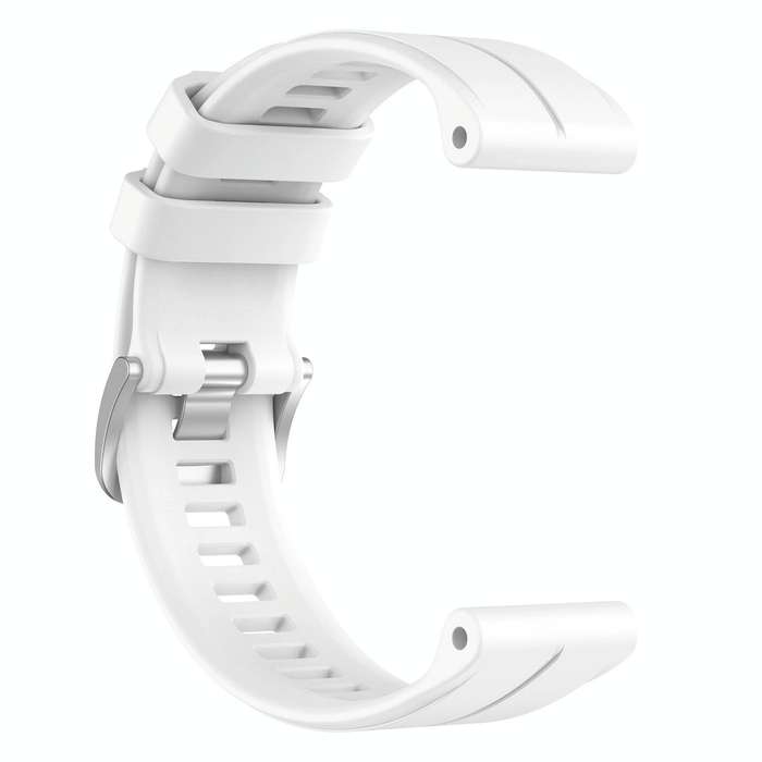 For Garmin Forerunner 955 / 255 / 745 22mm Silicone Watch Band(White)