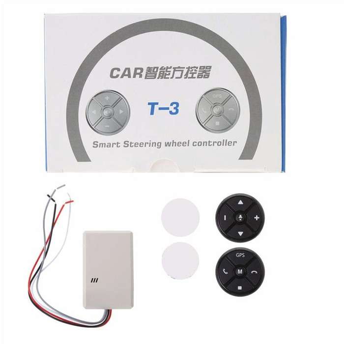 General Car Wireless DVD GPS Navigation Steering Wheel Button(10 Button Without Light)