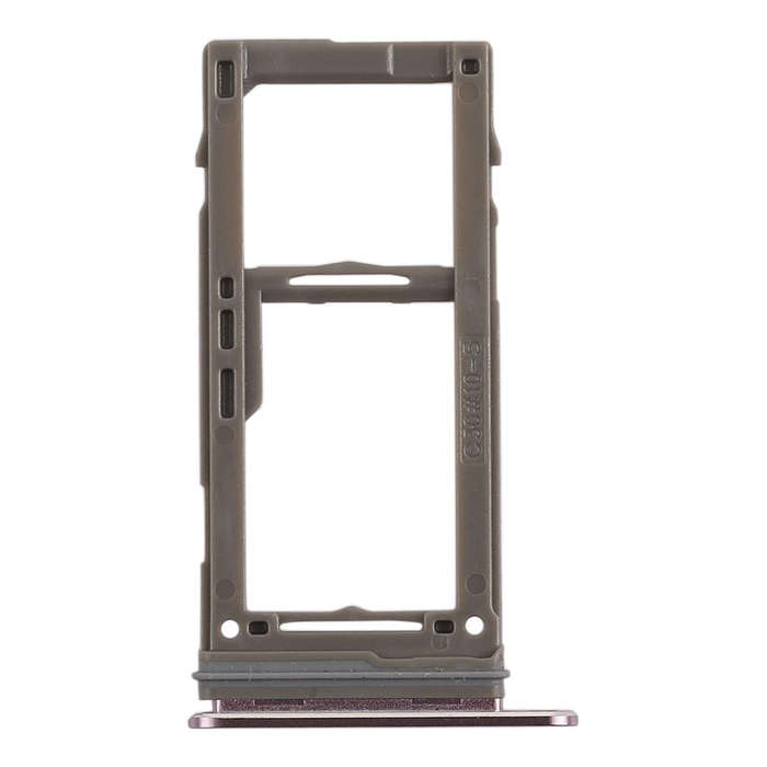 For Galaxy Note9 SIM Card Tray +  Micro SD Card Tray (Purple)