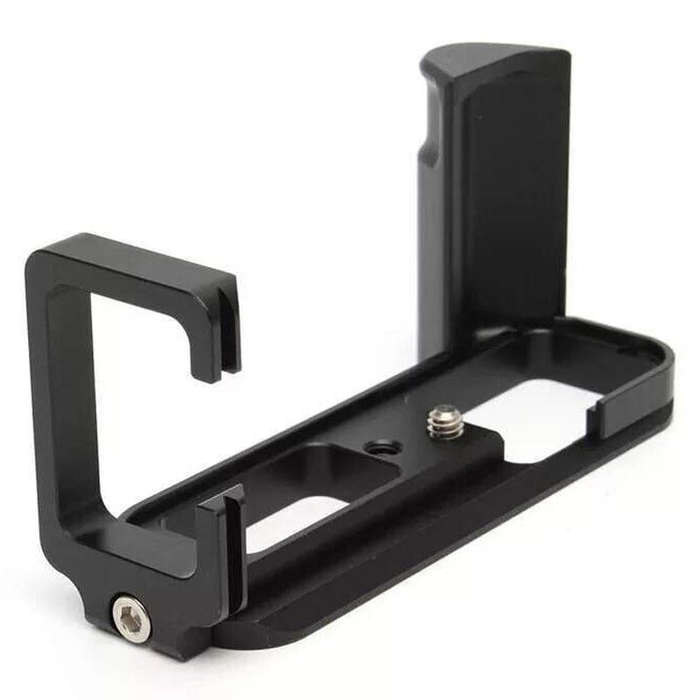 FITTEST X-T20 Vertical Shoot Quick Release L Plate Bracket Base Holder for FUJI X-T20 / X-T10 (Bl...