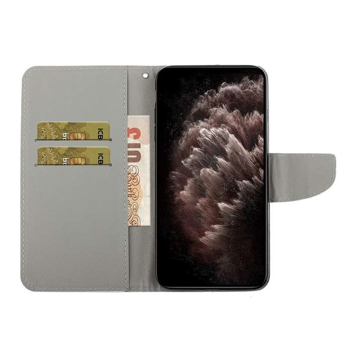 For Samsung Galaxy A53 5G Painted Pattern Horizontal Flip Leather Phone Case(Rhombus Kaleidoscope)