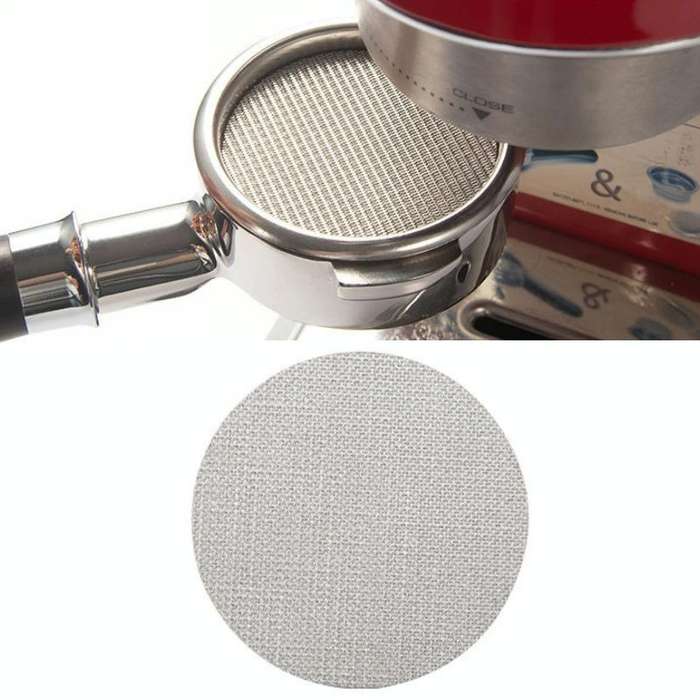 Stainless Steel Sintered Sheet Coffee Splash Filter, Size: 51mm x 1mm
