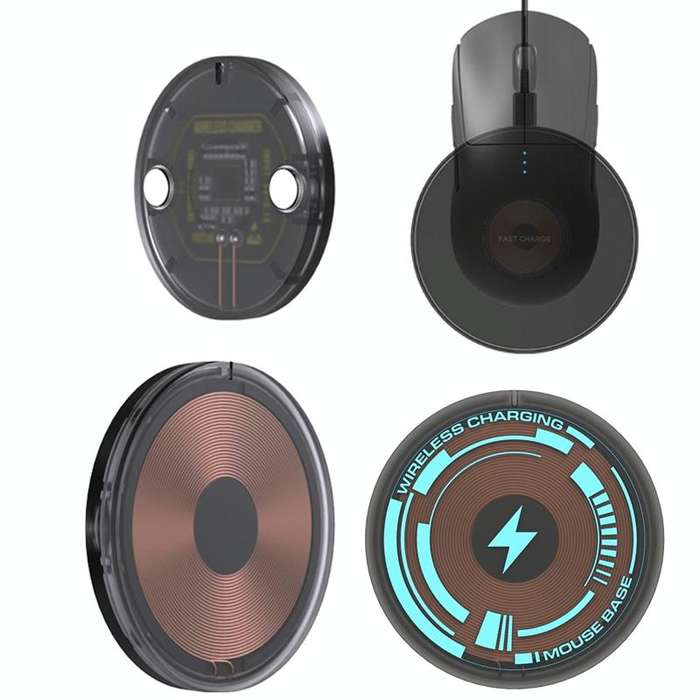 For Logitech G502 / G703 / G403 / G903 / GPW / GPW2 Mouse Wireless Charging Module Flash