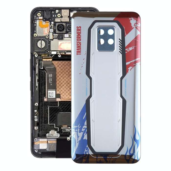 For ZTE nubia Red Magic 7 Pro Battery Back Cover(Transformers)