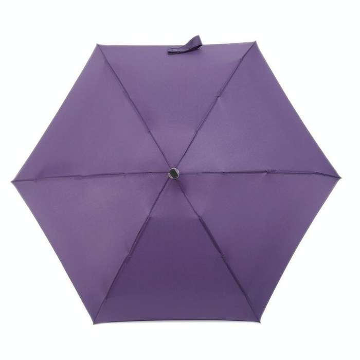 Mini Capsule Pocket Umbrella Windproof Foldable Travel Compact Umbrella(Purple)