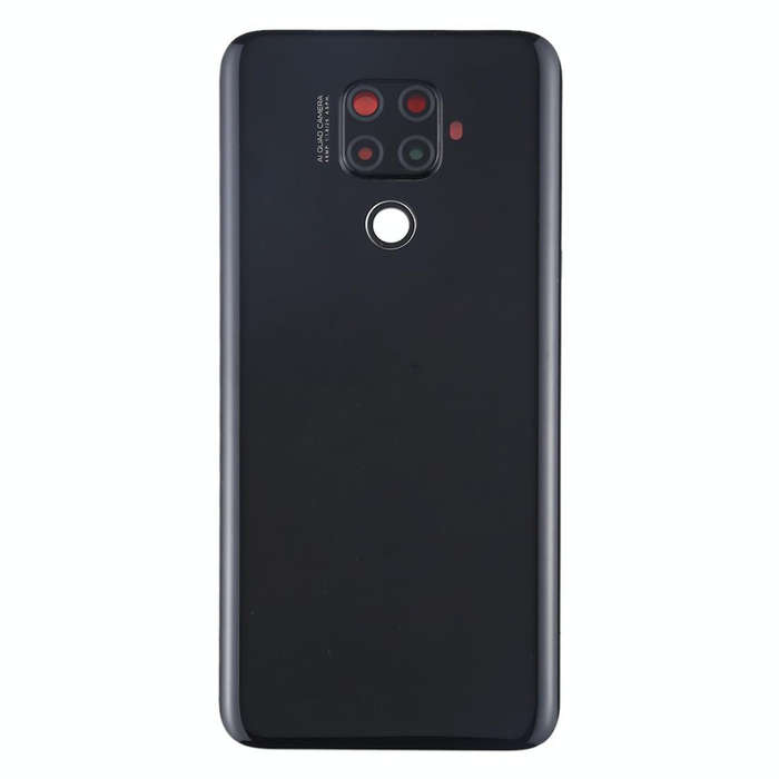 Original Battery Back Cover with Camera Lens for Huawei Mate 30 Lite(Black)