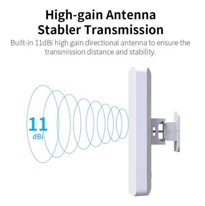 COMFAST CF-E120A 5.8G Outdoor Wireless High-Power Monitoring CPE Bridge, Specification:US Plug