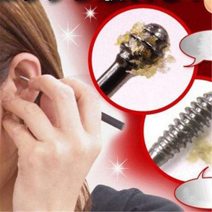 3 PCS Ear Stainless Steel Ear Cleaning Care Tools, Random Delivery