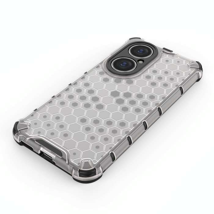 For Huawei P50 Pro Shockproof Honeycomb PC + TPU Protective Case(Black)