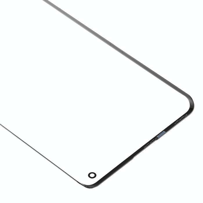 For Oppo Find X2 Pro / Find X2 Front Screen Outer Glass Lens (Black)