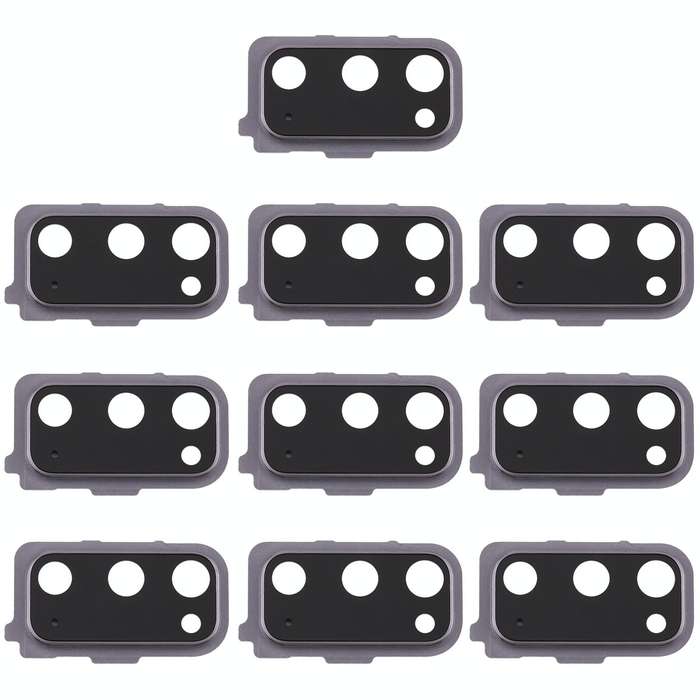 For Samsung Galaxy S20 10pcs Camera Lens Cover (Black)