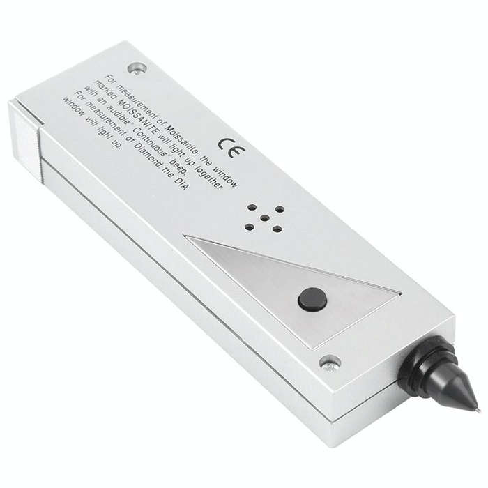 Portable Moissanite / Diamond Tester, DC 9V Battery(Silver)