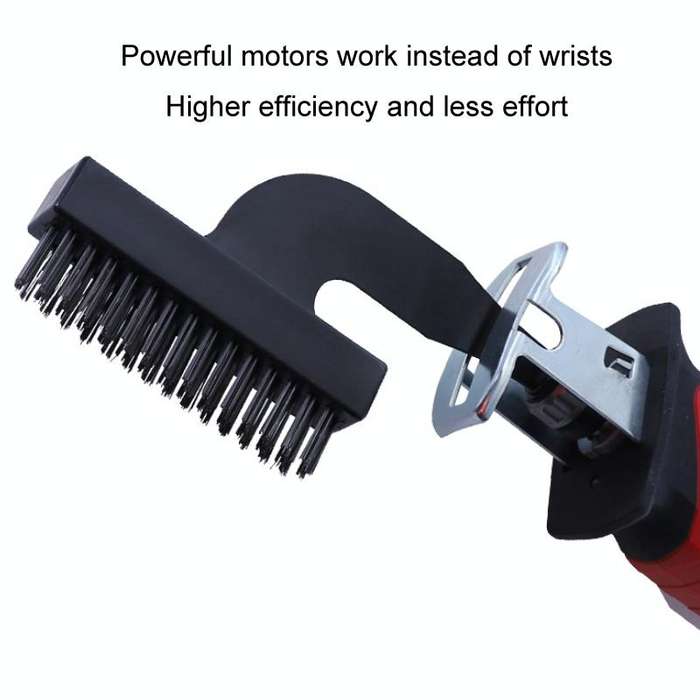 Rust Removal Grinding Tools Electric Steel Wire Nylon Brush Cleaning Set, Specification: Nylon/St...