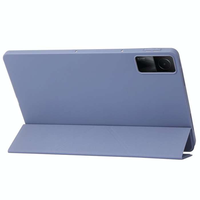 For Xiaomi Redmi Pad 10.6 Deformation Silicone Leather Tablet Case(Deep Green)