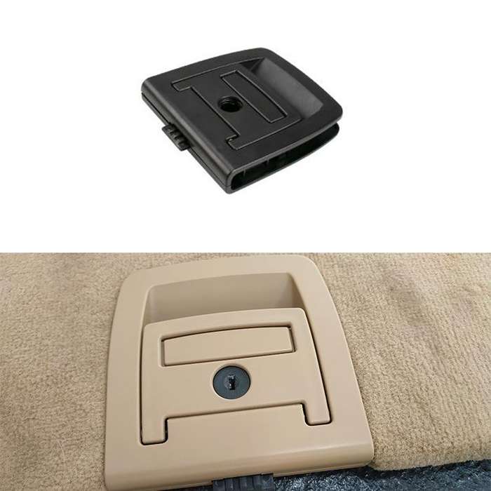 Car Rear Trunk Mat Carpet Handle with Hole 51479120283 for BMW X5 / X6 2006-2013, Left Driving (B...