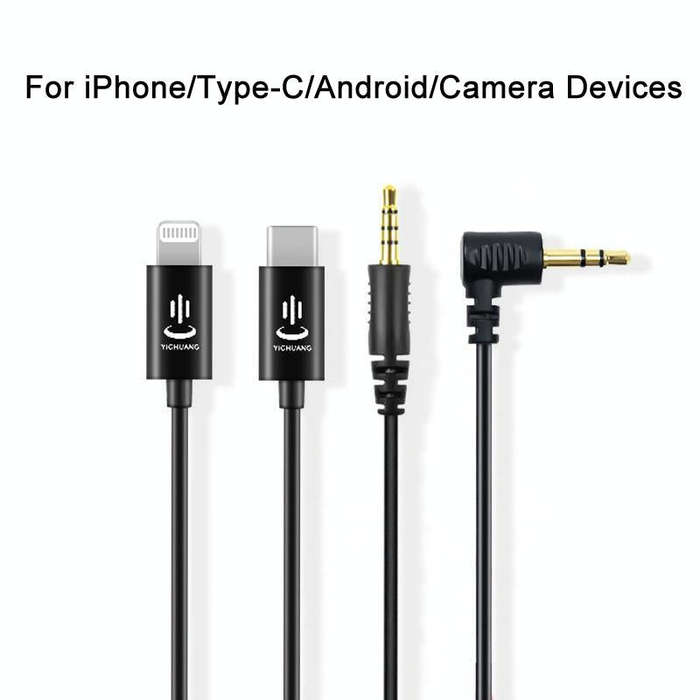 3.5mm TRS to TRRS For Rode Microphone YICHUANG Adapter Audio Cable
