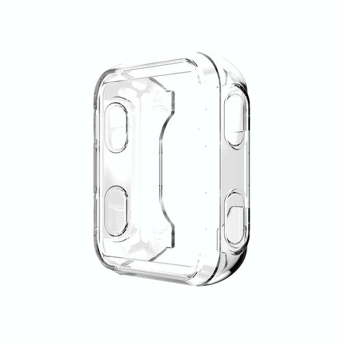 For Garmin Forerunner 35 / 30 TPU Half-pack Candy Color Protective Case(Transparent)