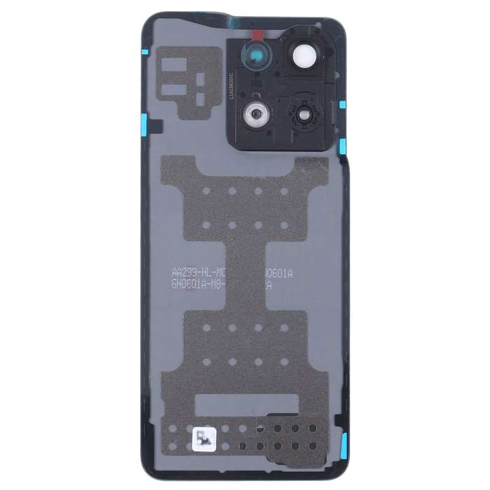For OPPO Reno8 Original Battery Back Cover with Camera Lens Cover(Black)