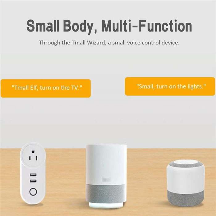 ZigBee 3.0 Dual USB Smart Socket Switch, EU Plug (White)