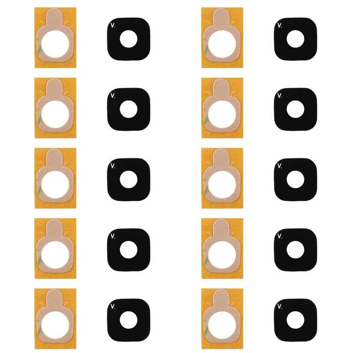 For Galaxy J3 (2016) / J320 10pcs Back Camera Lens Cover with Sticker