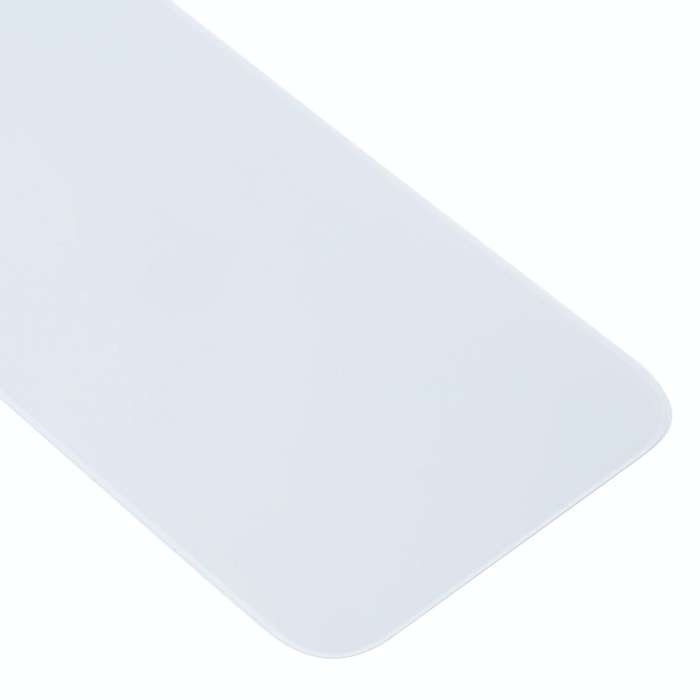 Easy Replacement Big Camera Hole Glass Back Battery Cover for iPhone 13 Pro(White)