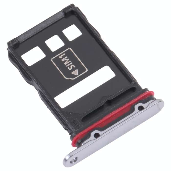 SIM Card Tray + NM Card Tray for Huawei P50 Pro (Black)