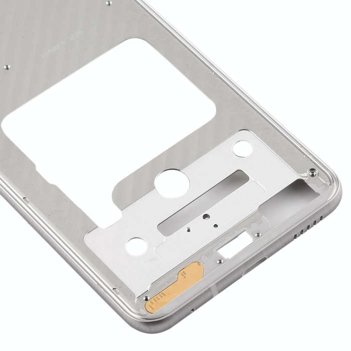 Front Housing LCD Frame Bezel Plate for LG V35 ThinQ (Silver)