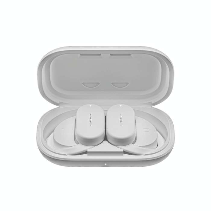 HD313 Earhook OWS Noise Reduction Bluetooth Earphone Subwoofer Sport Wireless Headset(White)