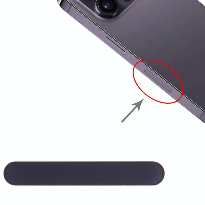 For iPhone 14 Pro / 14 Pro Max US Edition 5G Signal Antenna Glass Plate (Purple)