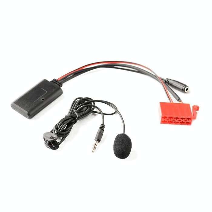 Car AUX Bluetooth Audio Cable Wiring Harness + MIC for Mercedes-Benz Special by abaecker BE2210/B...