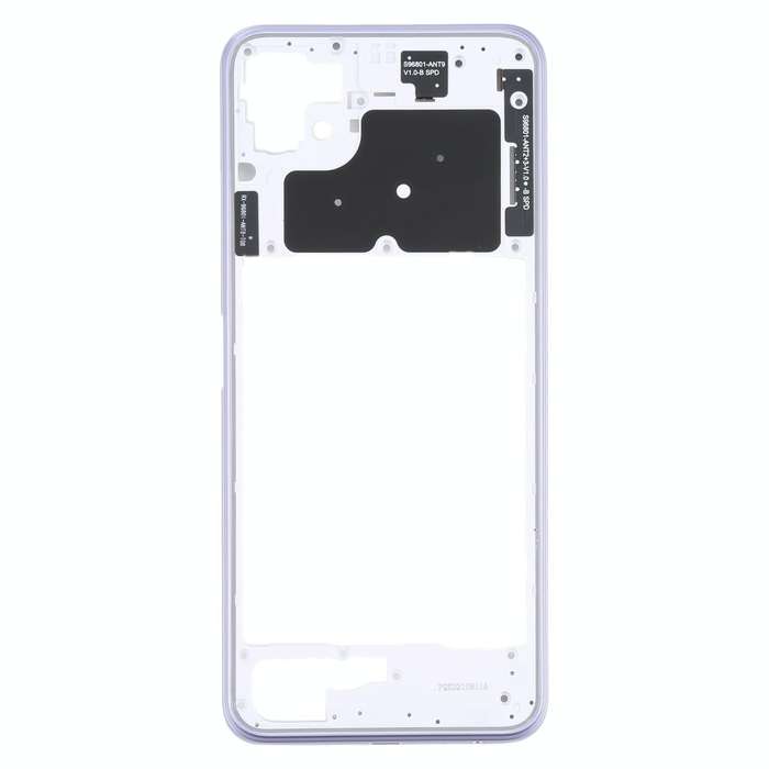 For Samsung Galaxy A22 5G  Middle Frame Bezel Plate (Purple)