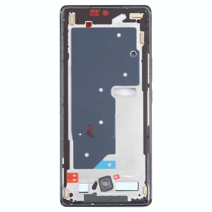 For Honor 80 Front Housing LCD Frame Bezel Plate(Black)