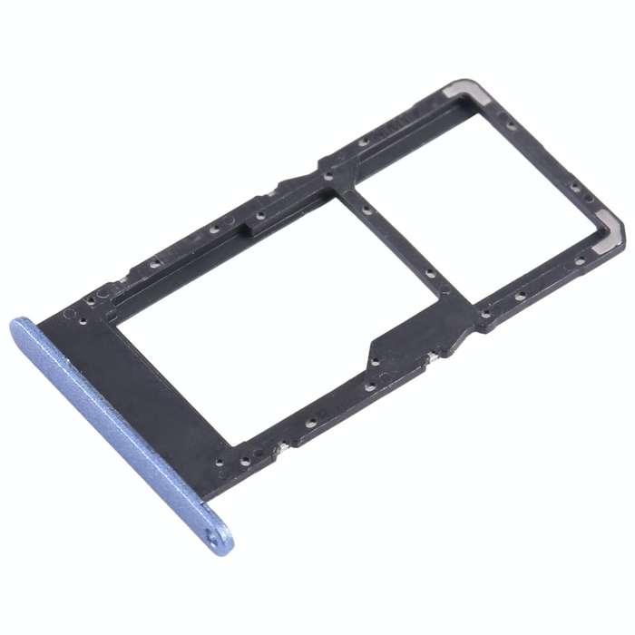 For Huawei Enjoy 50Z SIM + SIM / Micro SD Card Tray (Blue)