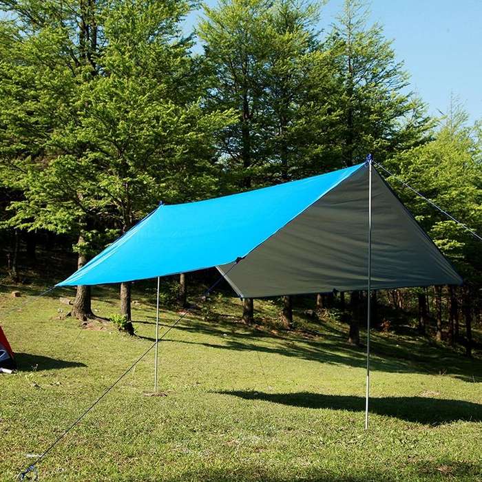 Multi-function Outdoor Waterproof Sunscreen Beach Awning Tent Sun Shelter Pergola (Blue)