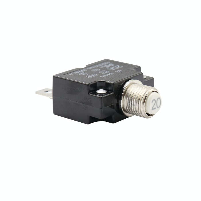 L2 Series 50V Car Overload Protector Manual Reset DC Circuit Breaker with Waterproof Cover, Curre...