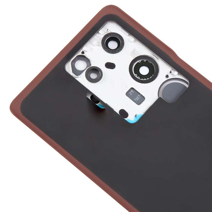 For vivo V29 Original Battery Back Cover with Camera Lens Cover(Purple Red)