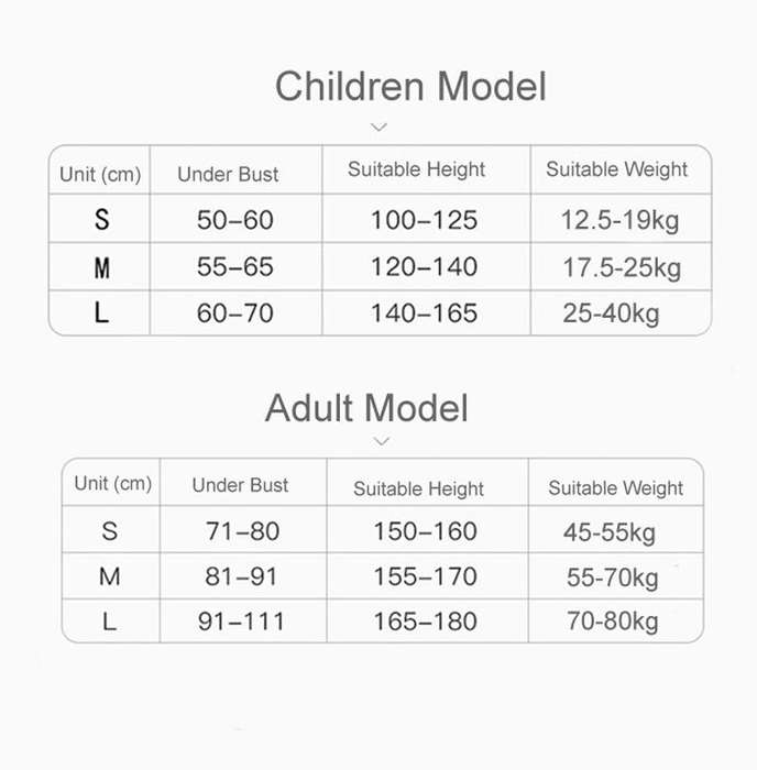 Humpback Correction Belt Back Posture Corrector, Specification: L(062 Child Blue)
