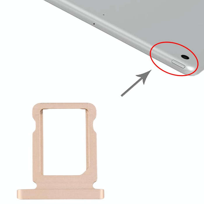 SIM Card Tray for iPad Pro 12.9 inch (2017) (Gold)