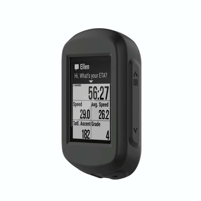 For Garmin Edge 130 Plus / Edge 130 Universal Silicone Protective Case(Black)