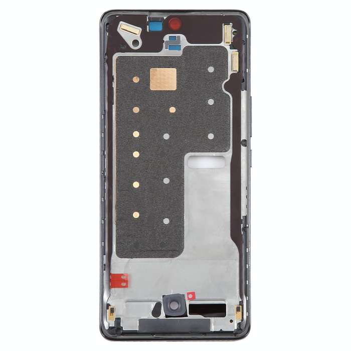 For Honor 70 Pro Front Housing LCD Frame Bezel Plate(Black)