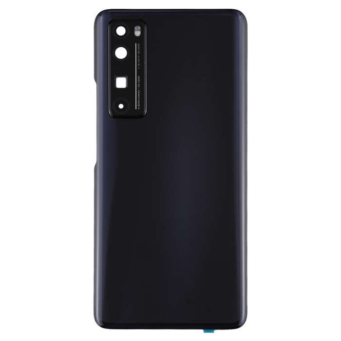 Original Battery Back Cover with Camera Lens Cover for Huawei Nova 7 Pro 5G(Black)