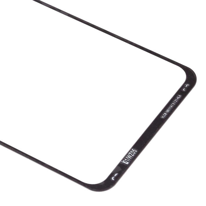 For Samsung Galaxy A60 10pcs Front Screen Outer Glass Lens (Black)