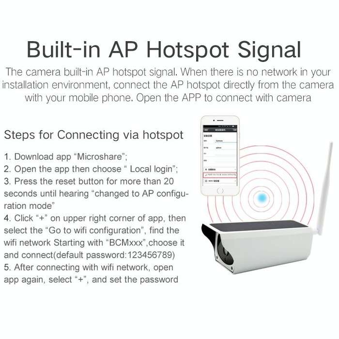 YS-Y4 1080P HD Solar Wifi Battery Camera, Support Motion Detection & Infrared Night Vision & SD C...