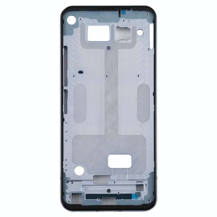 Front Housing LCD Frame Bezel Plate for LG Q70 (Baby Blue)