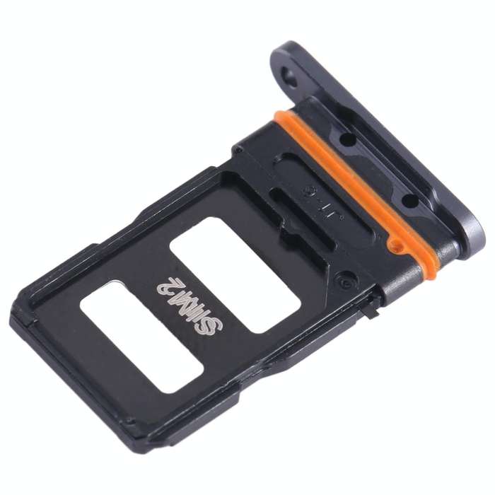 For Xiaomi 12S Pro SIM Card Tray + SIM Card Tray (Black)