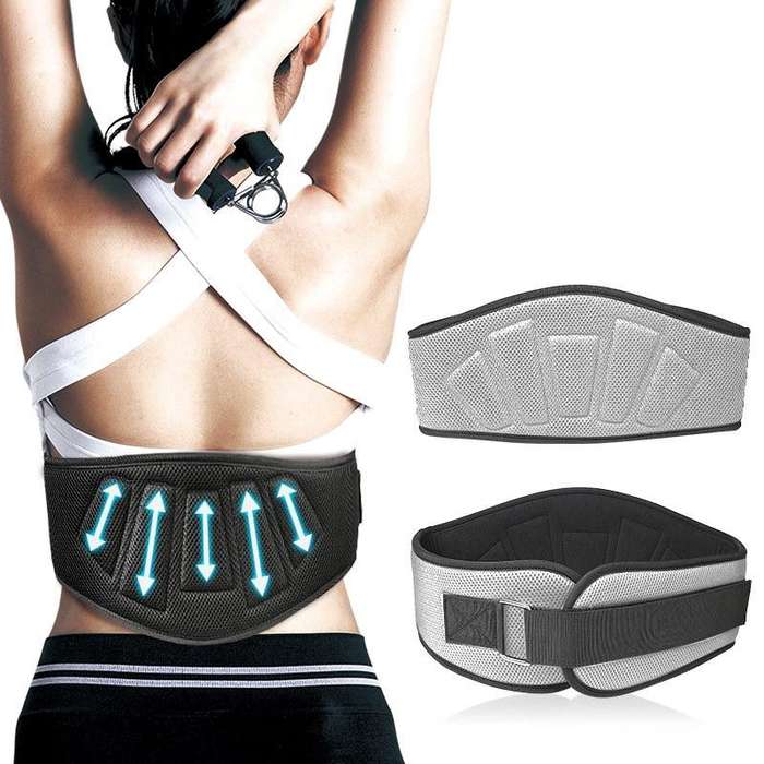 Sports Waist Support Squat Weightlifting Training Belt, Size: XL(Black)