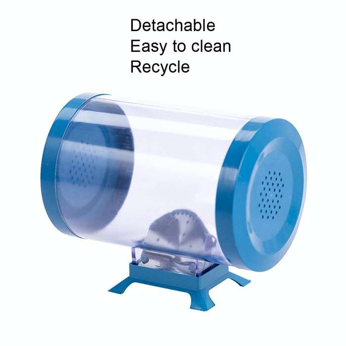 Cockroaches Capture Device Non-Toxic Campaign Catcher Kitchen Toilet Cockroach House(Blue)