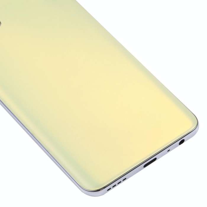 For OPPO Realme Q3 Pro 5G / Realme Q3 Pro Carnival Original Battery Back Cover + Middle Frame (Ye...