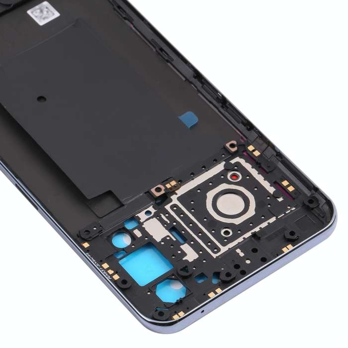 For OPPO Realme GT Neo RMX3031 Middle Frame Bezel Plate + Battery Back Cover (Silver)