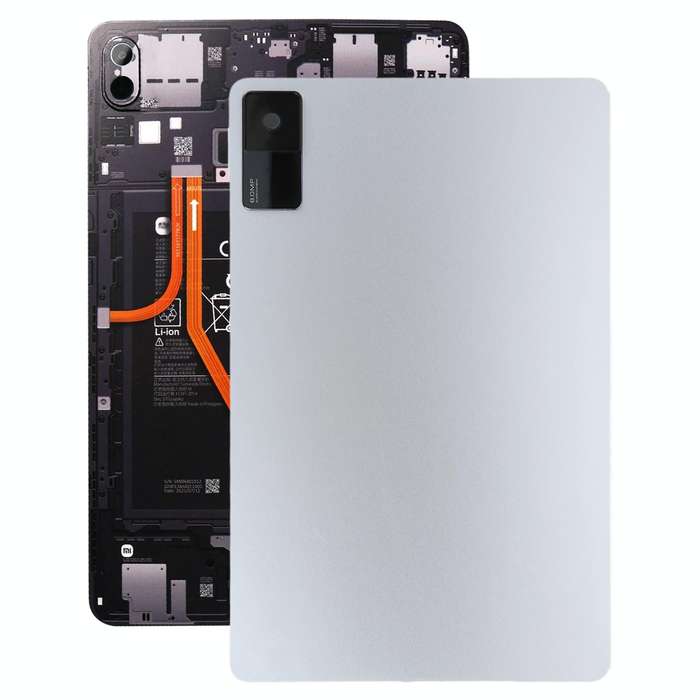 For Xiaomi Redmi Pad Original Battery Back Cover with Camera Lens Cover(Silver)
